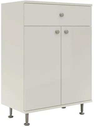 Image Шкаф Haaus Zaria 1Я2Д White, White Gloss