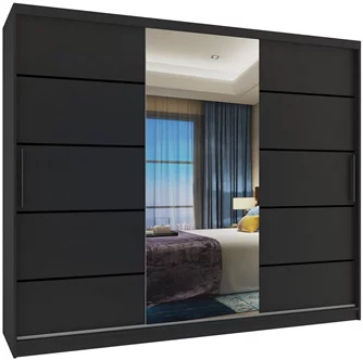 Dulap-Cupă Belini Premium MBP SZP8/0/1B/2B1L/0/KLP Black