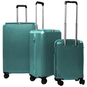 Image Комплект чемоданов Francesco Ferellino Solamante S/M/L Petrol Green