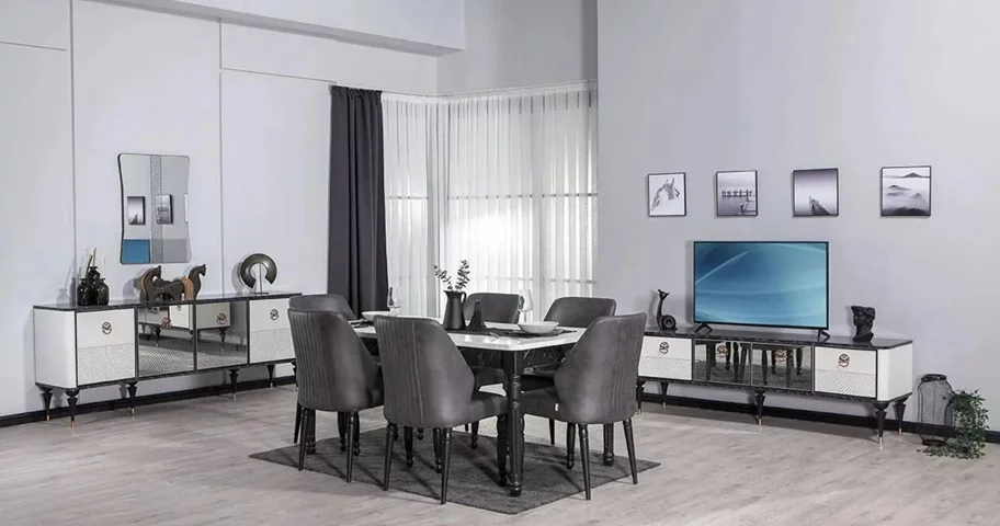 Image Set de bucatarie Modalife Cross Brown