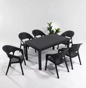 Image Комплект садовой мебели Modalife Antrasit 90x150