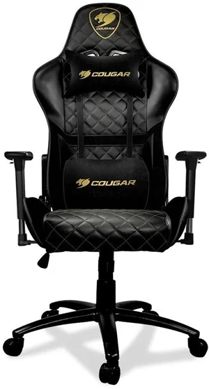 Игровое кресло Cougar Armor One Royal Black, Gold