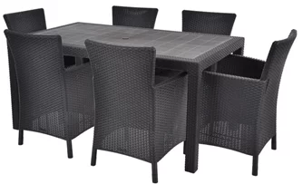 Set mobila de grădină Hecht Melody Set 6