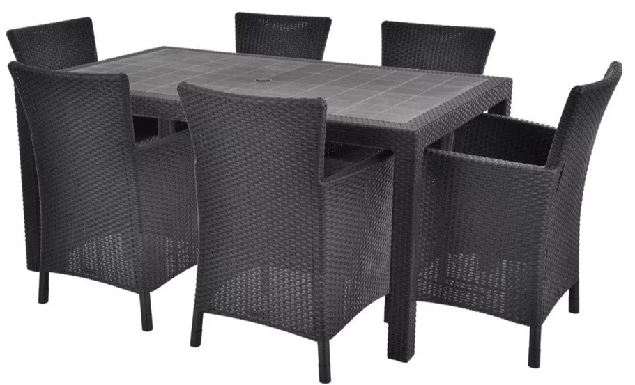 Image Set mobila de grădină Hecht Melody Set 6