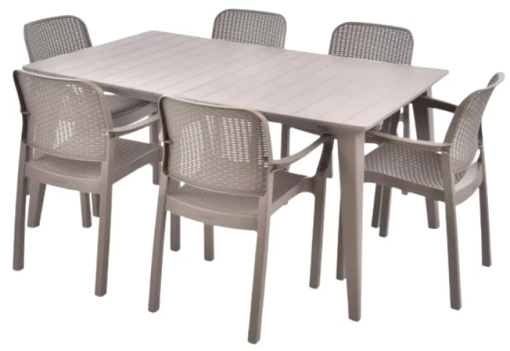 Image Set mobila de grădină Hecht Samana Chair Beige