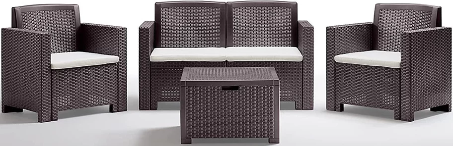 Image Set mobila de grădină Bica Alabama 2 Brown