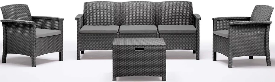 Image Set mobila de grădină Bica Venezia 3 Graphite