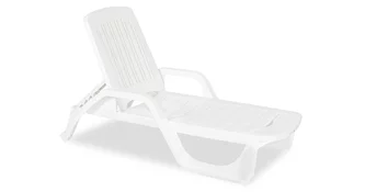 Şezlong Bica Zanzibar White