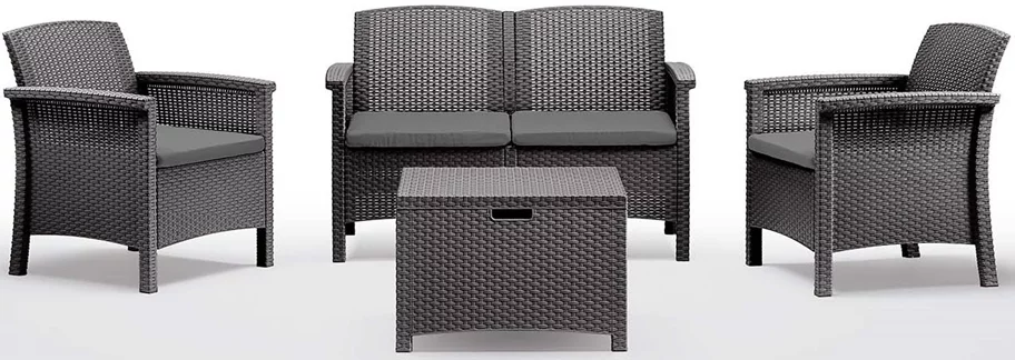 Image Комплект садовой мебели Bica Venezia 2 Graphite