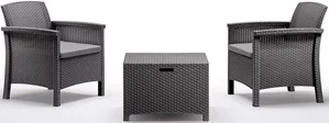 Image Комплект садовой мебели Bica Venezia Terrace Graphite