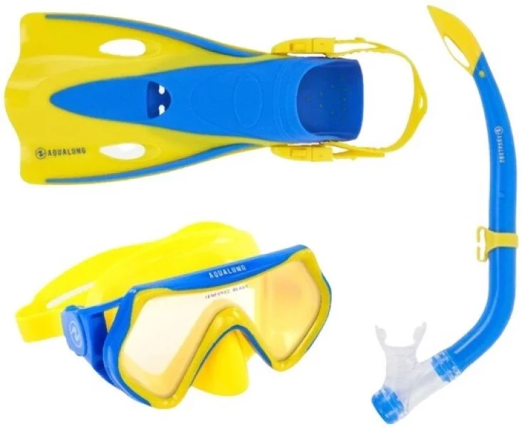 Image Set AquaLung Hero S/M Yellow, Blue