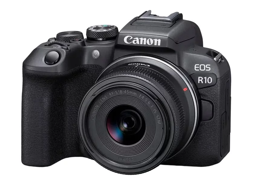 Image Фотоаппарат Canon EOS R10 & RF-S 18-45mm f/4.5-6.3 IS STM KIT Black