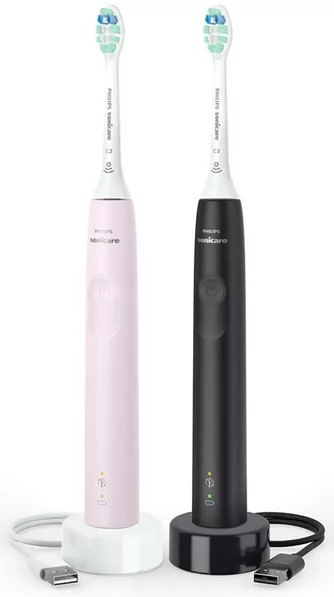 Periuta de dinti electrica Philips HX3675/15 Black, Pink