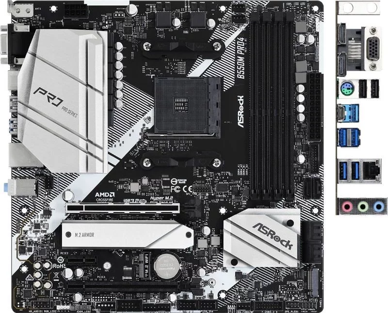 Image Материнская плата ASRock B550M Pro4