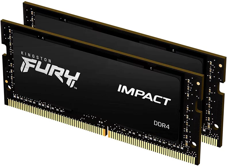 Image Memorie RAM Kingston FURY Impact 32GB DDR4-3200MHz SODIMM Kit