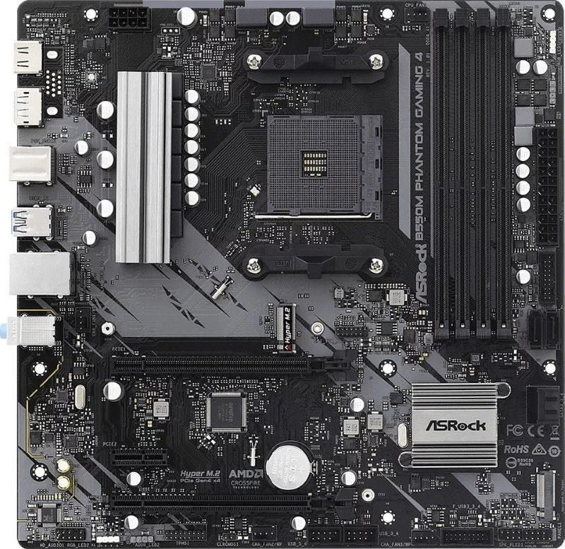 Image Placă de bază ASRock B550M Phantom Gaming 4