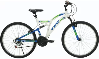 Bicicleta Belderia Tec Master 26 White, Blue