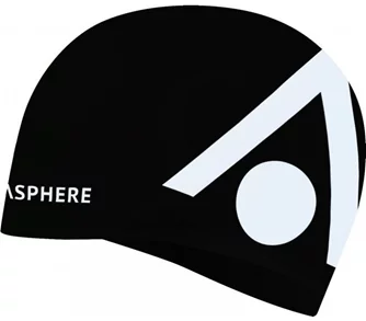 Cască de înot Aqua Sphere Tri Cap Black, White