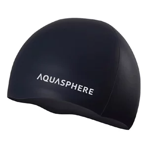 Image Cască de înot Aqua Sphere Plain Silicon Black
