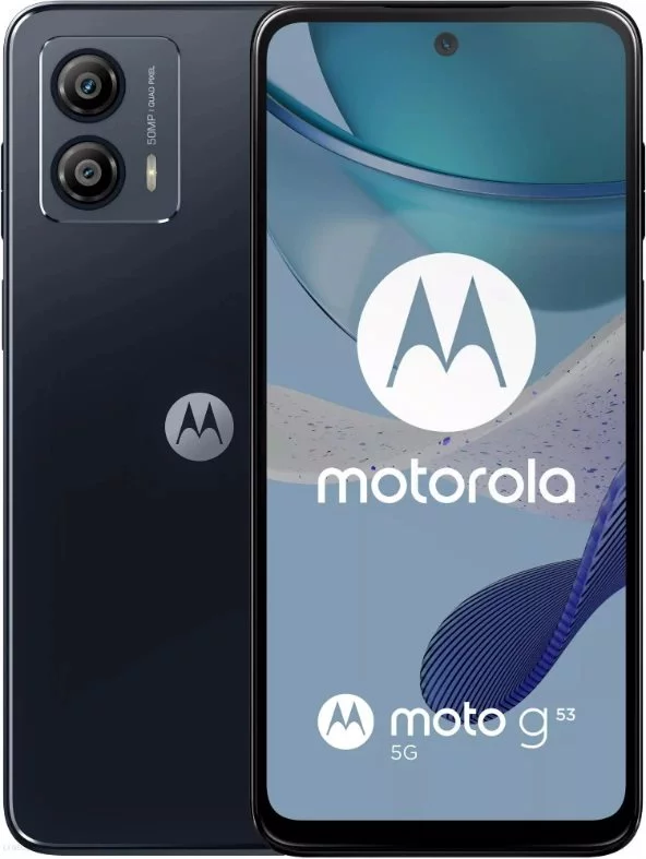 Image Мобильный телефон Motorola Moto G53 5G 4/128Gb DUOS Ink Blue