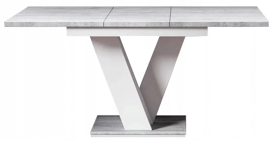 Image Masă de bucătărie extensibila Prospero Masiv White, Stone