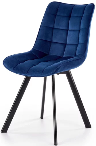 Scaun de bucatarie Halmar K332 Black, Blue
