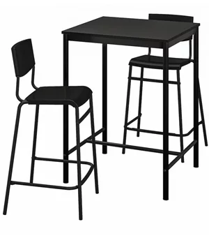 Image Set de bucatarie Ikea Sandsberg 67x67, Stig 2  Black