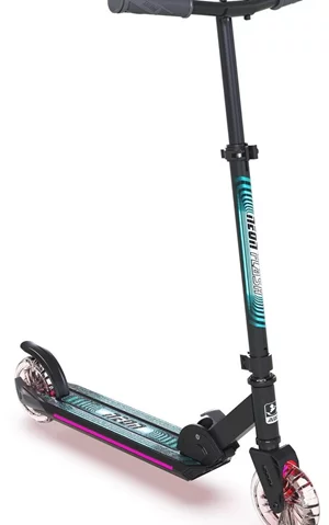 Image Самокат Neon Flash Black, Turquoise