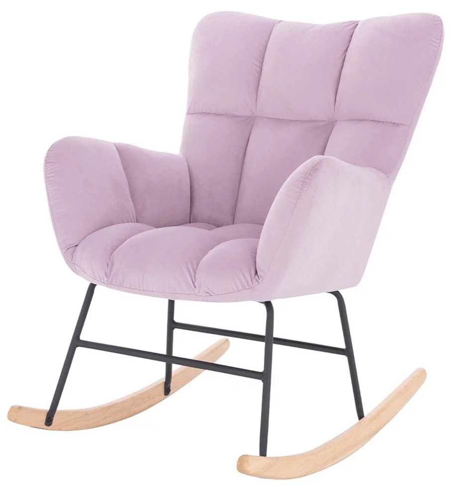 Image Кресло-качалка Tempo Kondela Kemaro Pink