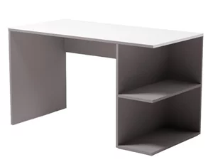 Письменный стол SMARTEX COMP 130cm White, Graphite