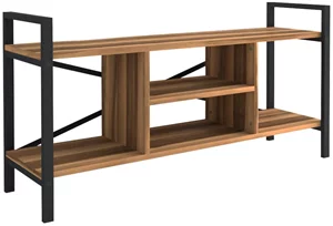 Image Tumba pentru TV Fabulous 61x120 Walnut, Black