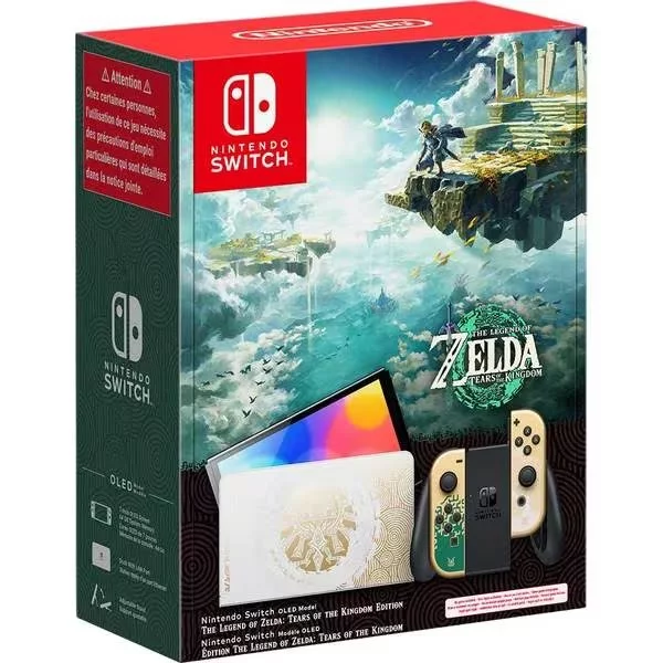 Image Игровая приставка Nintendo Switch OLED The Legend of Zelda: Tears of the Kingdom Edition