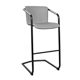 Scaun de bar DP Exen Light Grey