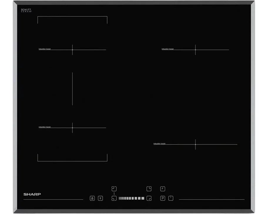 Image Plită cu inducție Sharp KH-6I27NS0I-EU