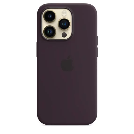 Image Чехол Original iPhone 14 Pro Silicone Case with MagSafe Elderberry