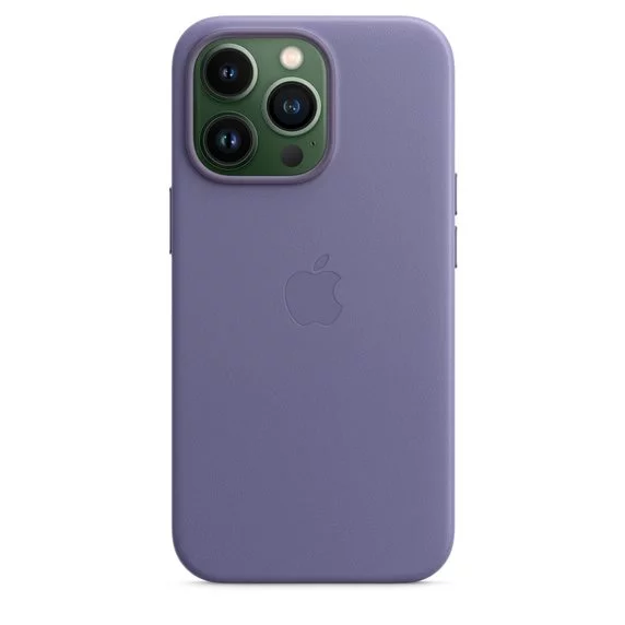 Image Husă Original iPhone 13 Pro Max Leather Case with MagSafe Wisteria