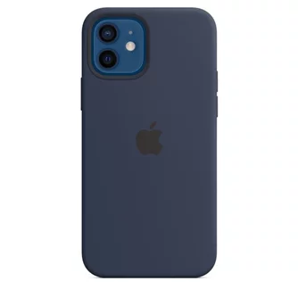Чехол Original iPhone 12/12 Pro Silicone Case with MagSafe Deep Navy