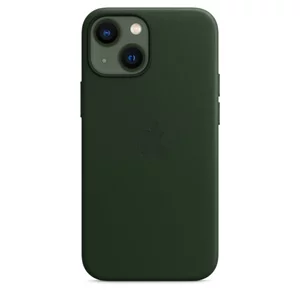 Image Husă Original iPhone 13 mini Leather Case with MagSafe Sequoia Green
