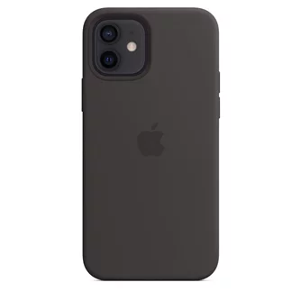 Чехол Original iPhone 12/12 Pro Silicone Case with MagSafe Black