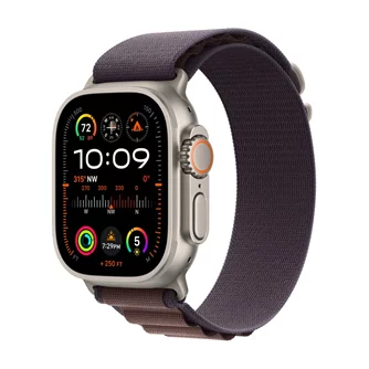 Ceas inteligent Apple Watch Ultra 2 GPS + LTE 49mm MRER3 Titanium Case  Indigo Alpine Loop - Small