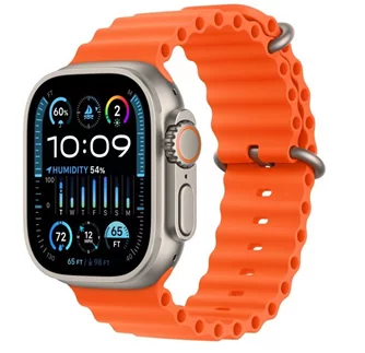 Ceas inteligent Apple Watch Ultra 2 GPS + LTE 49mm MREH3 Titanium Case Orange Ocean Band