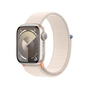 Ceas inteligent Apple Watch Series 9 GPS 45mm MR983 Starlight Sport Loop