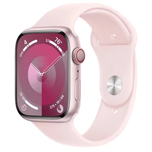 Image Умные часы Apple Watch Series 9 GPS + LTE 45mm MRML3 Light Pink Sport Band M/L