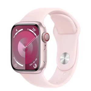 Ceas inteligent Apple Watch Series 9 GPS+LTE 41mm MRHY3 Light Pink Sport Band S/M
