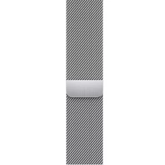 Curea Apple Watch 45mm Silver Milanese Loop