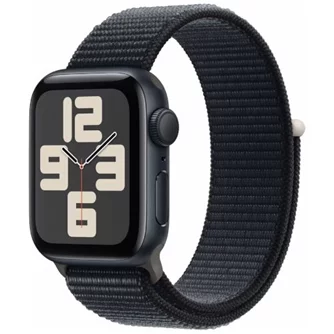 Ceas inteligent Apple Watch SE (2023) GPS 40mm MRE03 Midnight Al. Case, Midnight Sport Loop