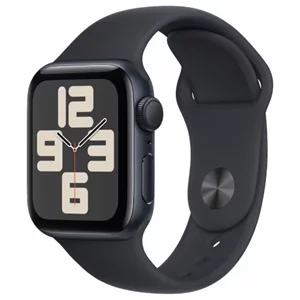 Ceas inteligent Apple Watch SE (2023) GPS 40mm MR9X3 Midnight Al. Case, Midnight Sport Band S/M