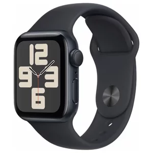 Image Умные часы Apple Watch SE (2023) GPS 40mm MR9X3 Midnight Al. Case, Midnight Sport Band S/M