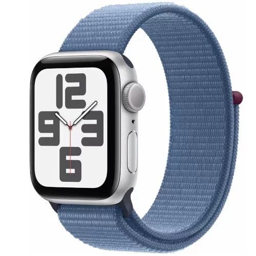 Image Умные часы Apple Watch SE (2023) GPS 40mm MRE33 Silver Al.Case, Winter Blue Sport Loop