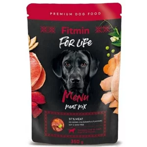 Влажный корм для собак FFL MENU meat mix pouch 350g*6